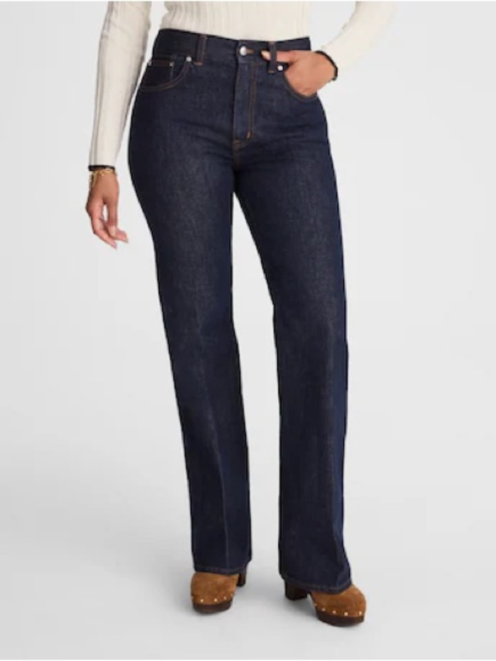 NWT Madewell Sz 29 The Curvy Vintage Flare Jean Wash Dark Blue High Rise $148